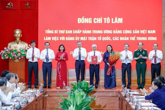 10 hoạt động và sự kiện nổi bật của công tác mặt trận 2025