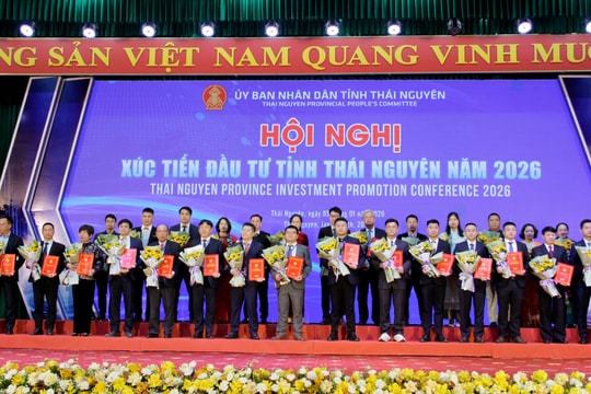 Hơn 4,4 tỷ USD “chảy” vào năm 2026: Thái Nguyên đang ở đâu trên bản đồ đầu tư?