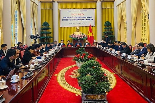 Công bố Lệnh của Chủ tịch nước về nhiều luật mới vừa được Quốc hội thông qua