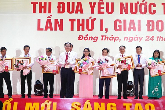 Đồng Tháp tổ chức Đại hội Thi đua yêu nước lần thứ I