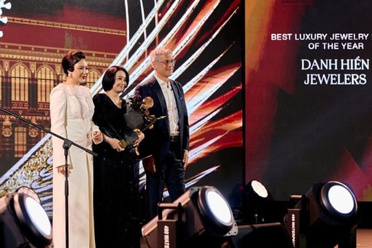 Danh Hiển Jewelers được trao giải Best Luxury Jewelry Brand of The Year