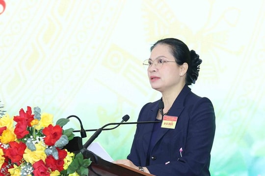 Bà Hà Thị Nga được giới thiệu làm Phó Chủ tịch, Tổng Thư ký MTTQ Việt Nam
