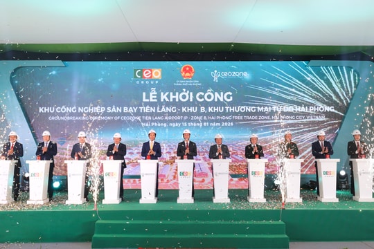 CEO Group khởi công dự án khu công nghiệp đầu tiên trong Khu Thương mại tự do Hải Phòng