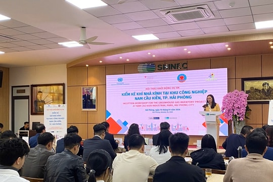 Khởi động dự án kiểm kê khí nhà kính trong khu công nghiệp tại Hải Phòng