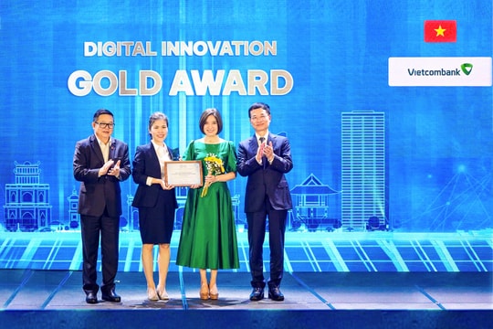 VCB Tablet đạt Giải Vàng hạng mục Digital innovation tại ASEAN Digital Awards 2026