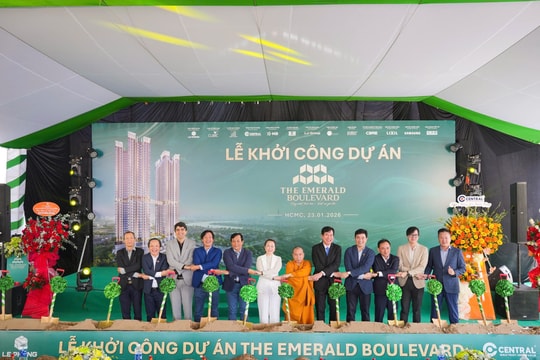 Chính thức khởi công dự án Khu căn hộ cao cấp The Emerald Boulevard