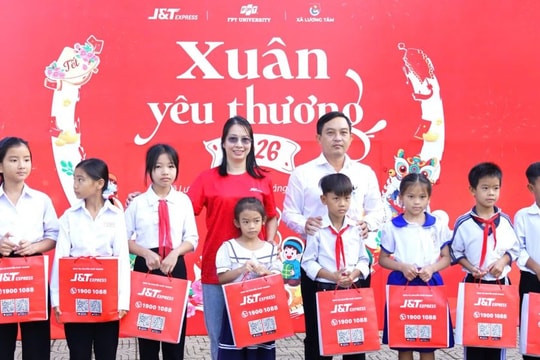 “Xuân Yêu Thương” – dấu ấn trách nhiệm cộng đồng của J&T Express tại Cần Thơ