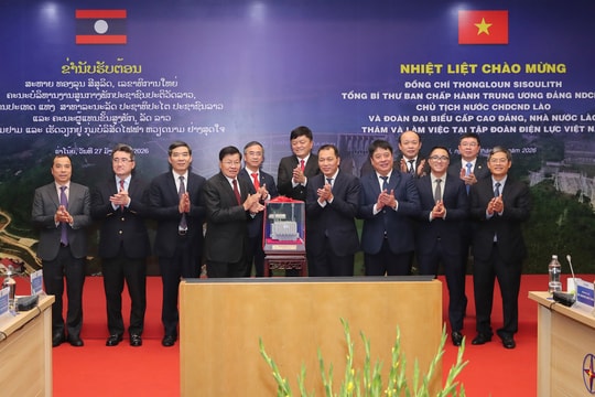 Thúc đẩy mở rộng hợp tác hiệu quả ngành điện lực Lào - Việt Nam