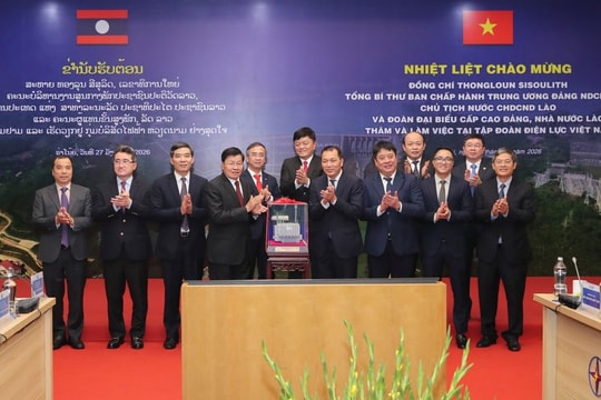 Thúc đẩy mở rộng hợp tác hiệu quả ngành điện lực Lào – Việt Nam