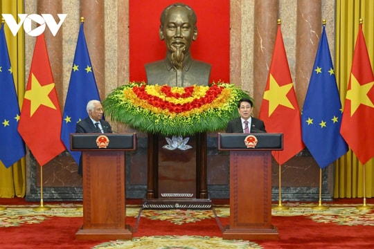 Việt Nam - EU nâng cấp quan hệ lên Đối tác Chiến lược toàn diện