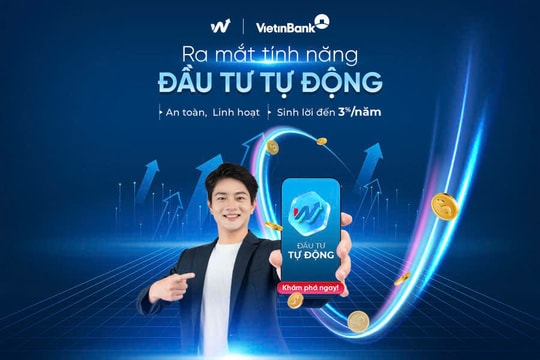 VietinBank ra mắt tính năng “Đầu tư tự động” trên nền tảng V-Wealth