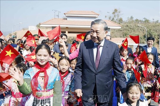 Tổng Bí thư Tô Lâm: Giáo dục là nền tảng giữ vững chủ quyền từ gốc rễ