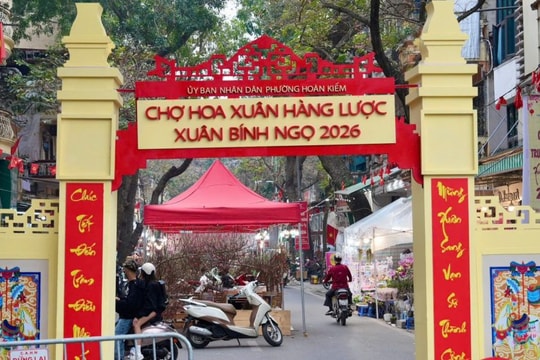 Chợ hoa Xuân Phố cổ 2026 sẵn sàng chào đón người dân và du khách