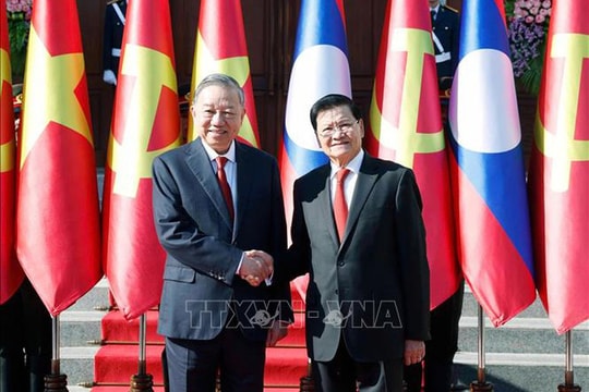 Nâng tầm quan hệ Việt - Lào trong kỷ nguyên mới