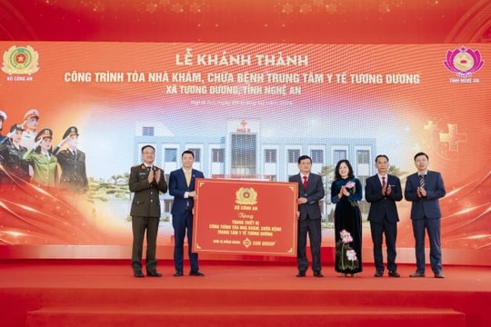 Trung tâm Y tế Tương Dương khánh thành tòa nhà khám chữa bệnh mới, nhận ngay gói tài trợ “khủng” của Sun Group