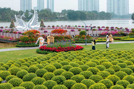 Tết giữa miền xanh tại các đại đô thị của nhà sáng lập Ecopark