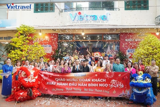 Vietravel phục vụ hơn 200.000 lượt khách du xuân Bính Ngọ 2026