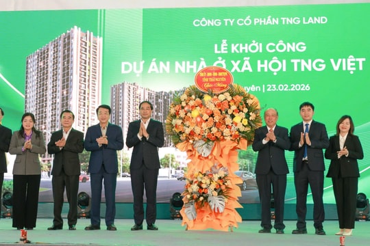 Khởi công dự án nhà ở xã hội hơn 1.200 tỷ tại Thái Nguyên