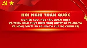 TRỰC TIẾP: HỘI NGHỊ TOÀN QUỐC QUÁN TRIỆT, TRIỂN KHAI THỰC HIỆN NGHỊ QUYẾT 79 & 80 CỦA BỘ CHÍNH TRỊ