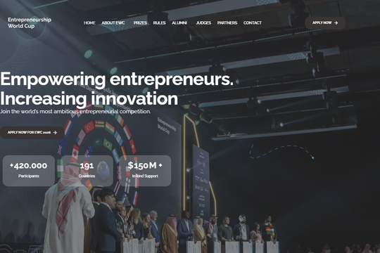 Thông tin đăng ký cuộc thi Cup khởi nghiệp toàn cầu Entrepreneurship World Cup 2026