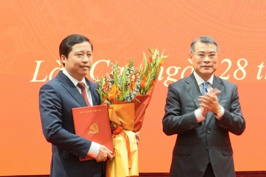 Phó tổng Thanh tra Chính phủ Dương Quốc Huy được chỉ định giữ chức Bí thư Tỉnh ủy Lào Cai