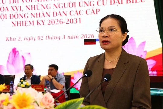 Bà Hà Thị Nga: Lắng nghe tâm tư của nhân dân, kịp thời phản ánh đến Quốc hội