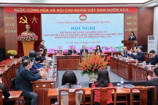 Vai trò của Mặt trận Tổ quốc Việt Nam trong công tác bầu cử đại biểu Quốc hội và Hội đồng nhân dân các cấp