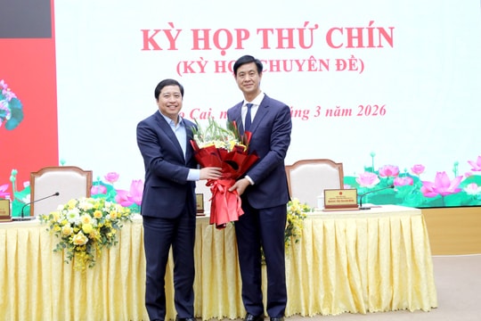 Ông Phan Trung Bá được bầu giữ chức Phó Chủ tịch UBND tỉnh Lào Cai nhiệm kỳ 2021-2026