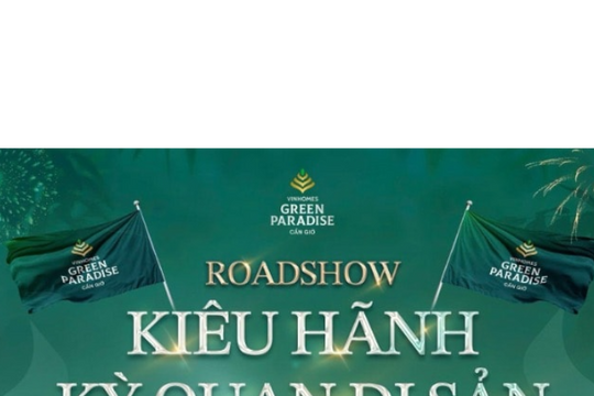 Roadshow “Kiêu hãnh Kỳ quan Di sản” mang sắc xanh Vinhomes tới 3 thành phố