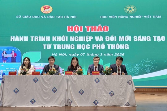 Hà Nội nuôi dưỡng khát vọng khởi nghiệp, thúc đẩy đổi mới sáng tạo từ bậc phổ thông