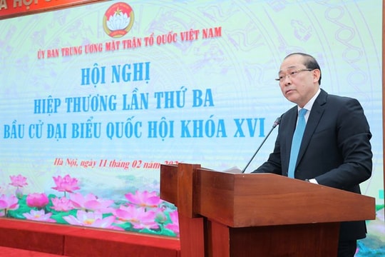 Phó Chủ tịch Ủy ban Trung ương MTTQ Việt Nam Hoàng Công Thủy: Để mỗi lá phiếu thực sự là quyền lực của nhân dân