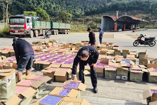 Cơ quan Hải quan phát hiện, bắt giữ và xử lý 1.787 vụ buôn lậu, gian lận thương mại