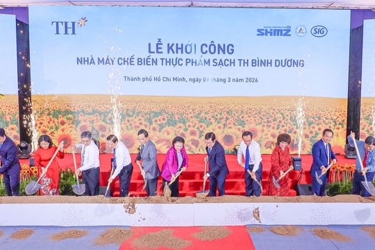 Tập đoàn TH: Khởi công Nhà máy chế biến thực phẩm sạch TH Bình Dương