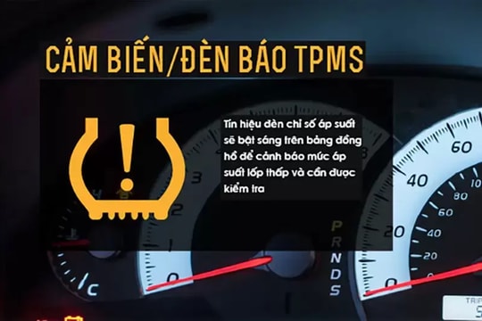 Cảnh báo rủi ro bảo mật từ hệ thống giám sát áp suất lốp trên ô tô