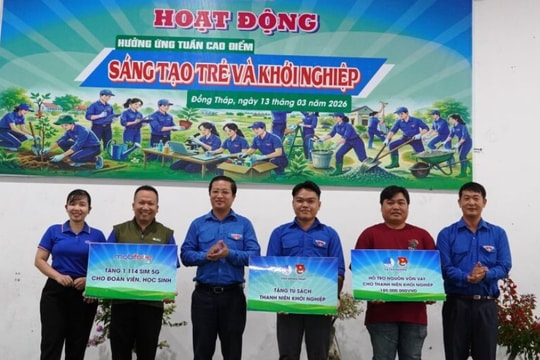 Đồng Tháp lan tỏa tinh thần sáng tạo trẻ, khơi dậy phong trào khởi nghiệp trong thanh niên địa phương