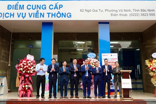 HDBank đưa dịch vụ ngân hàng đến gần hơn với người dân qua gần 900 điểm giao dịch VNPT