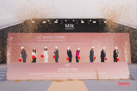 MIK Group khởi công dự án nhà ở, dịch vụ và khách sạn hơn 5ha tại Bắc Ninh