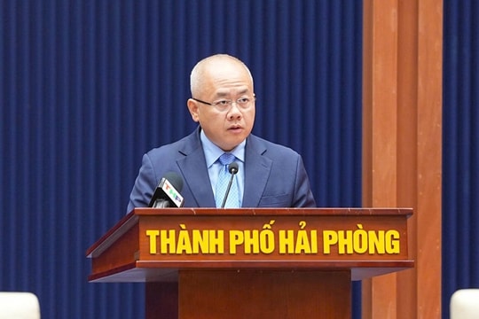 Thứ trưởng Bộ Tài chính Đỗ Thành Trung giữ chức Phó Bí thư Thành ủy Hải Phòng