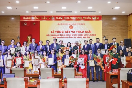 MTTQ, các đoàn thể Trung ương tổ chức Cuộc thi chính luận bảo vệ nền tảng tư tưởng của Đảng lần 2