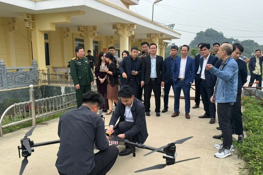 Nghiên cứu đưa UAV vào hỗ trợ quản lý Lễ hội Du lịch Chùa Hương