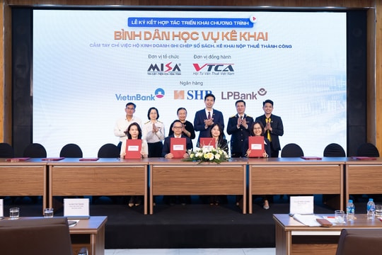 SHB đồng hành cùng MISA hỗ trợ hộ kinh doanh kê khai thuế