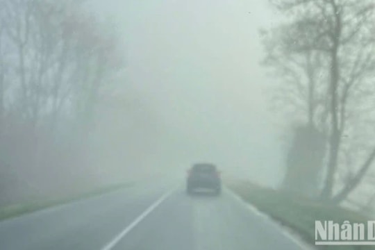 Thời tiết ngày 21/3: Bắc Bộ nhiều nơi có mưa và sương mù rải rác, Nam Bộ ngày nắng