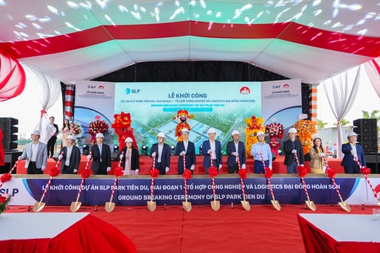 SLP khởi công dự án nhà xưởng xây sẵn quy mô gần 75.000 m² tại Bắc Ninh, Việt Nam