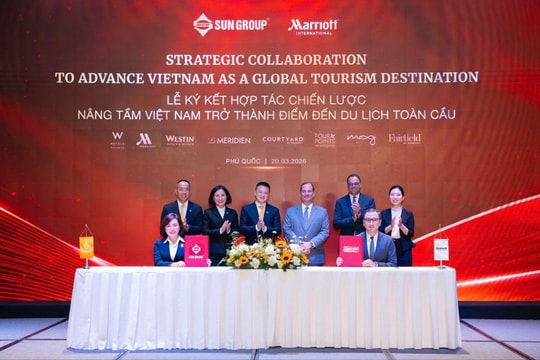 Sun Group – Marriott International tăng tốc chuẩn bị cho APEC 2027 và làn sóng khách quốc tế đến Việt Nam