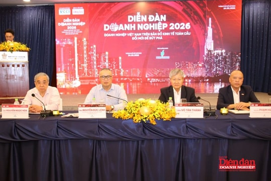 DIỄN ĐÀN DOANH NGHIỆP 2026: Kỳ vọng chính sách hỗ trợ doanh nghiệp phát triển bền vững