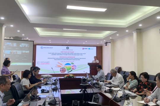 Nông sản phát thải thấp: Đòn bẩy nâng giá trị nông nghiệp Việt