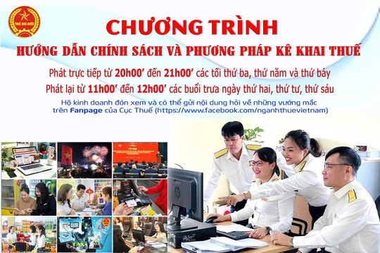 Cục Thuế tăng cường công tác hướng dẫn chính sách và phương pháp kê khai thuế
