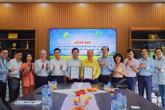 Tiến Nông đón tiếp Viện Đổi mới Sáng tạo Quốc gia – Kết nối khoa học, mở đường chuyển đổi xanh trong nông nghiệp