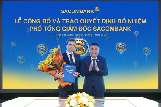 Sacombank bổ nhiệm ông Loic Faussier làm Phó Tổng giám đốc
