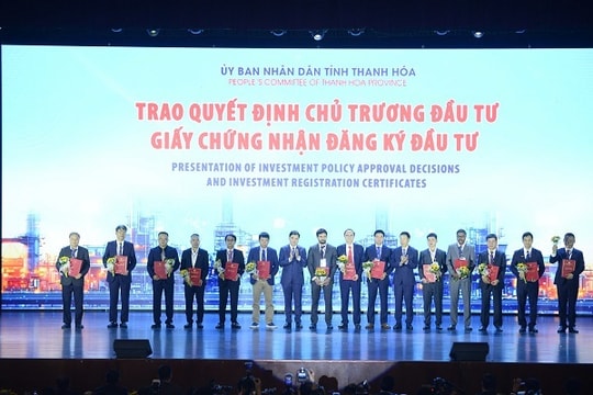 Thanh Hoá thu hút dòng vốn lớn với 42 dự án gần 103.000 tỷ đồng